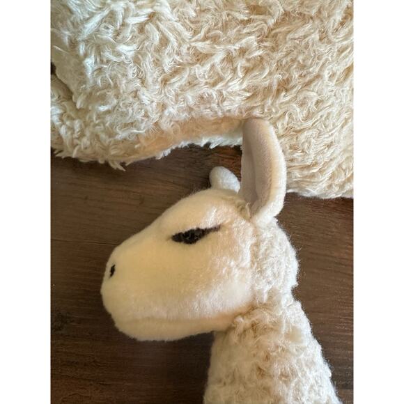 Set of 2 Aurora Lamb Plush Stuffed Animal Sheep Pair Cream White Soft Toy Kids - Picture 9 of 13